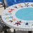 Yam Table - mosaic table made of ceramics and broken glass